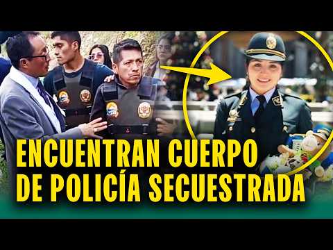 Confesó dónde escondió el cuerpo: Policía secuestrada fue encontrada muerta