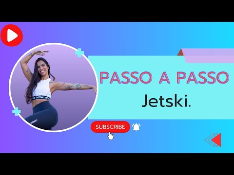 Passo a passo - Jetski. Professora Tiff! (FitDance)