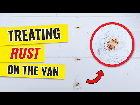 Treating Rust On The Van | Cheap & Easy DIY Colour-Matched Repair