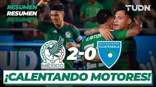 Resumen y goles México 2 0 Guatemala Amistoso Internacional 2023 TUDN Mp4 3GP & Mp3