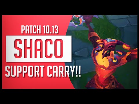 SHACO SUPPORT 10.13 WHY YOU LOVE TO HATE HIM - League of Legends
