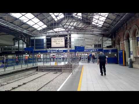 The Sligo Train in Dublin Connolly.