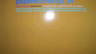 Sidewalk Story (Original Version) - Streetlife Originals