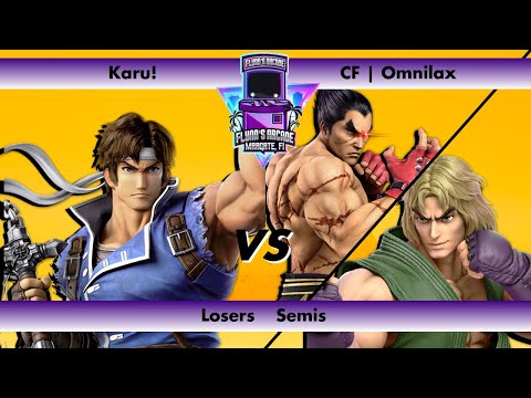 Flynn's Arcade 083 Losers Semis - Karu! (Richter) vs CF | Omnilax (Kazuya Ken) SSBU Tournament