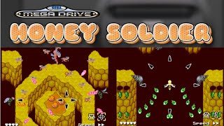 New Megadrive Shoot Em Up  - Honey Soldier