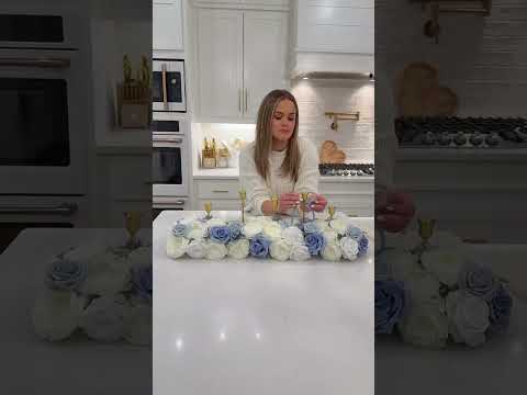 EINFACHES Poolnudel-Mittelstück!! #diy #hosting #decorations