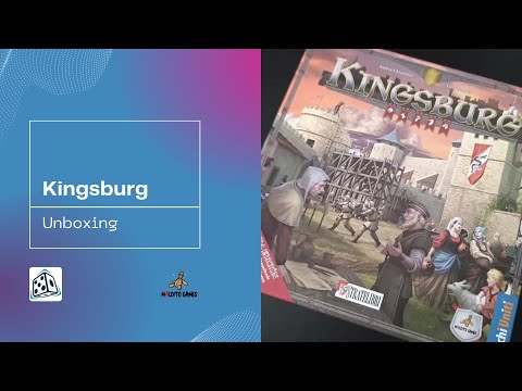 Kingsburg (Segunda Edición) ~ Unboxing (Maldito Games)