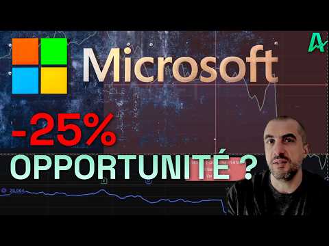 Microsoft perd 25% en quelques mois, analyse