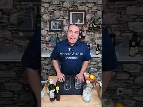Make a Modern and a Classic Martini