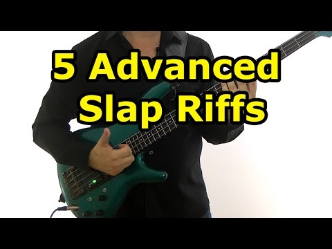 5 Advanced Slap Bass Riffs