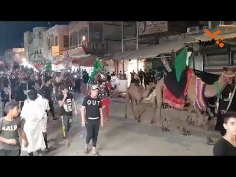 شاهد بالفيديو.. الآلاف من أهالي مدينة الناصرية يشاركون في إحياء مراسيم ليلة السابع من محرم الحرام #المربد