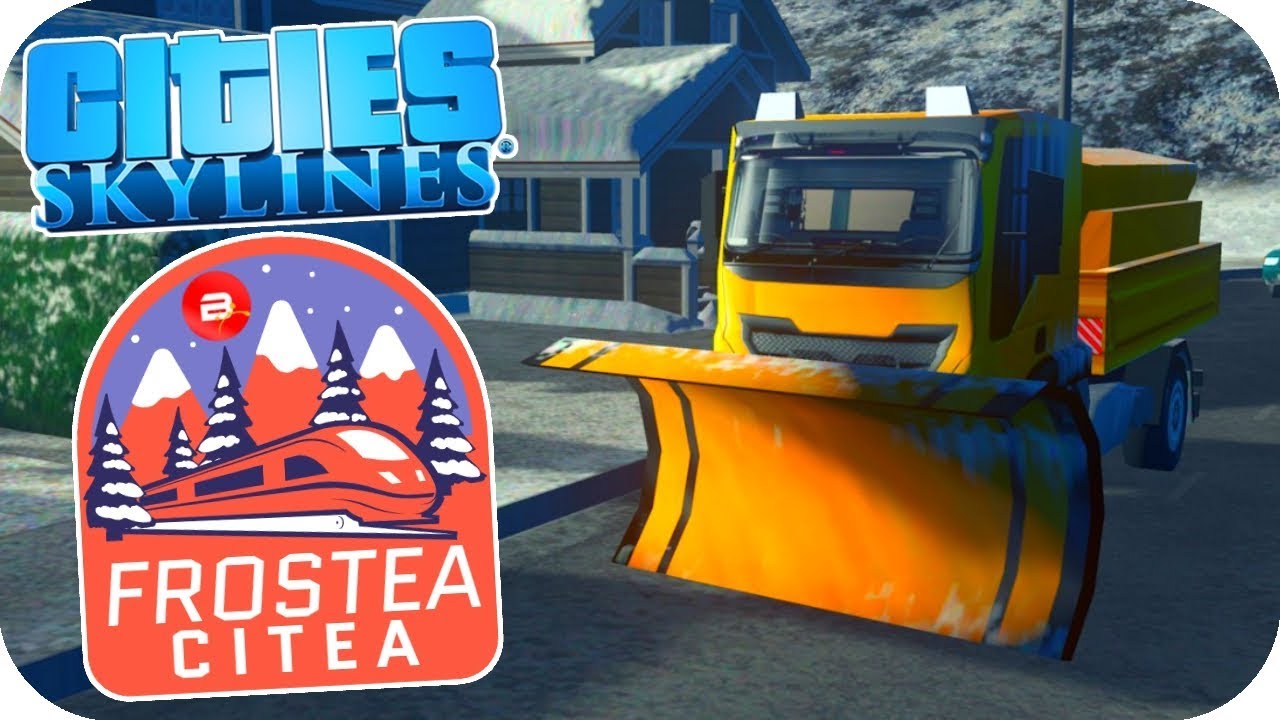 Cities: Skylines ❄️Project Dam Snow!❄️ Welcome to Frostea Citea  (Cities Skylines Gameplay)