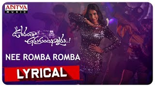 Nee Romba Romba Lyrical
