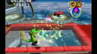 Sonic Heroes: Egg Fleet - Team Chaotix in Team Sonic/Dark/Rose Section