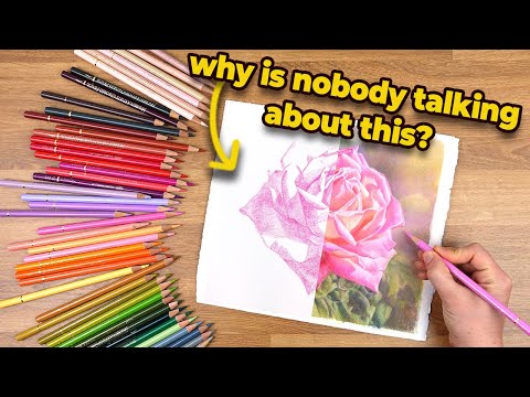 What NO ONE Is Telling You About LAYERING With Colored Pencils