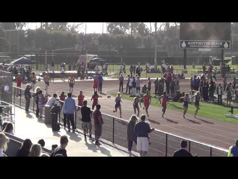 FSG 100m at Sunset Finals 5-8-14 - Los Alamitos Girls