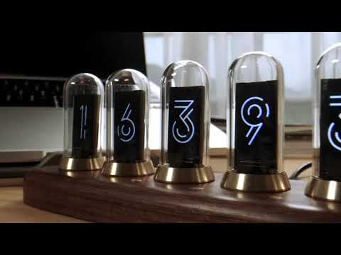 Nextube - A retro nixie clock inspired modern display | # amazing