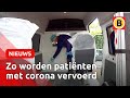 Indrukwekkend: zo vervoert het Rode Kruis corona-patiënten | Omroep Brabant