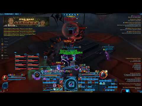 SWTOR: Dread Palace 8P NiM Timed Run (Assassin/Juggernaut Tank PoV)