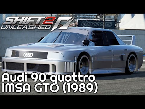 Audi 90 quattro IMSA GTO (1989) - Hockenheimring National [NFS/Need for Speed: Shift 2 | Gameplay]