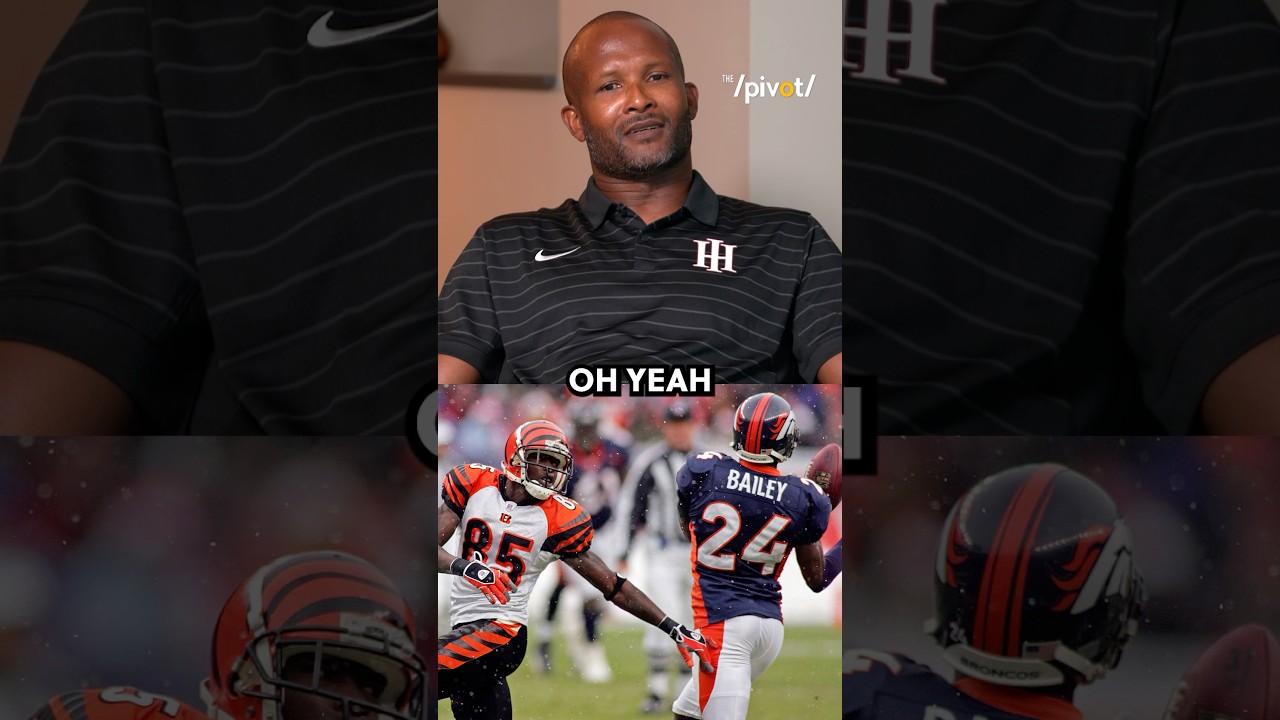 Champ Bailey and Ocho went at it on Monday Night Football- what was really said 👀
