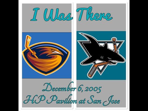I Was There: Thrashers vs. Sharks December 6, 2005
