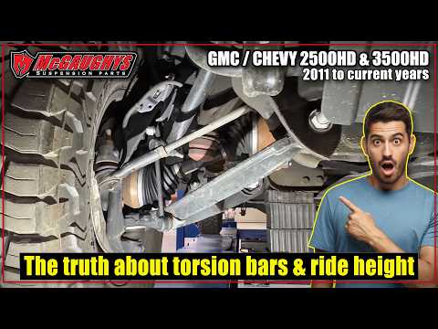 Before you adjust your torsion bars, WATCH THIS - GM/Chevy HD Trucks