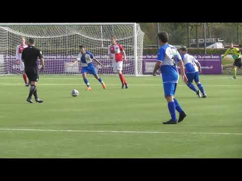 21 okt 2018 UVV 1 - Waterwijk 1 com 3-1 Doelpunt Nick (1-0)