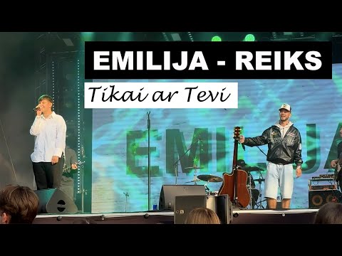 EMILIJA - REIKS. Tikai ar Tevi. Positivus Festival 2025 Live in Riga #positivusfestival