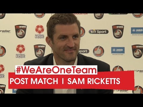 WATCH | Sam Ricketts after Barnet