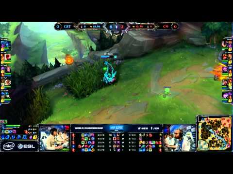 Cloud 9 vs GE Tigers | Round 1 Group A IEM World Championship Katowice LoL 2015 | C9 vs GE R1 VOD