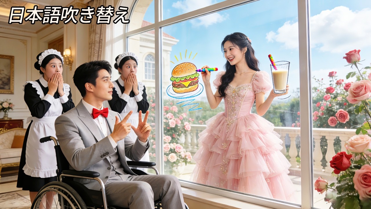 「日本語の吹き替え」 障害を持つCEOは、政略結婚の妻を憎んでいた。だが、彼女が自分の手話を理解したその瞬間、彼の心は一瞬にしてときめいたのだ！ #人気短編ドラマ