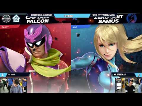 Gwinnett Brawl January 2020 - Fatality(Falcon) VS Mr. Speedman(ZSS)- Winners Quarters