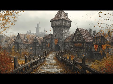 Magical Medieval Village Music: Enchanting Melodies for Stress Relief in the Valley