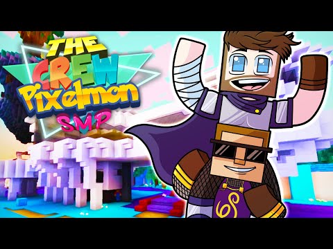 Side's New House!! - The Crew Pixelmon SMP Episode 29 (Minecraft Pokemon Mod!)