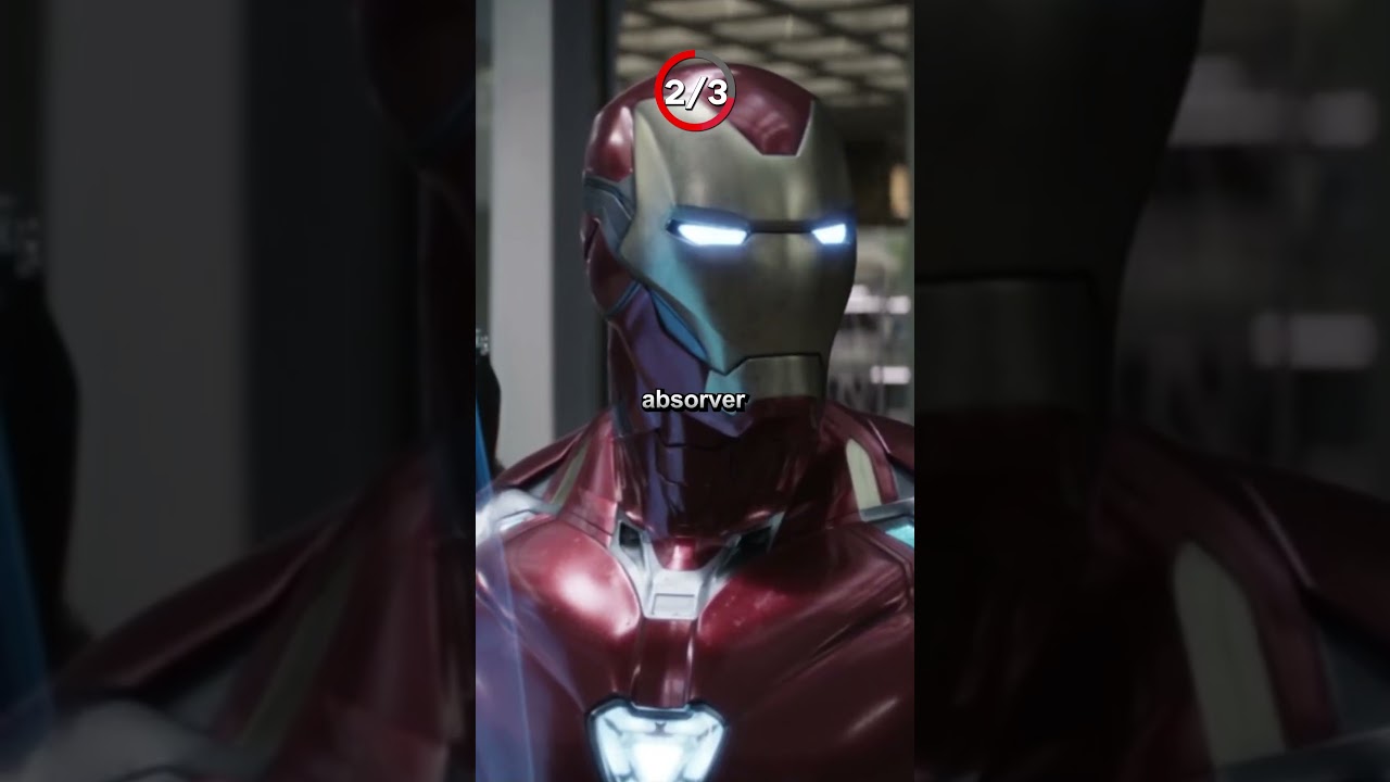 Tony Stark APRENDENDO com o ERRO... #shorts