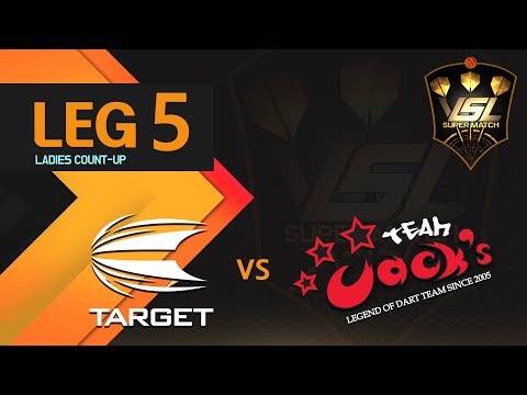 VSL Darts Super Match Week 2 - TARGET vs Team Jack's Match 2 Leg 5 LADIES C UP (안지수 vs 김은채)