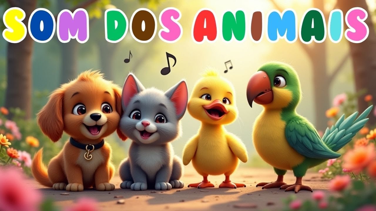 Música para criança Gospel - Som dos Animais