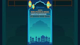 Jadwal Imsakiyah Ramadhan 2023 dan Buka Puasa Kabupaten Manokwari