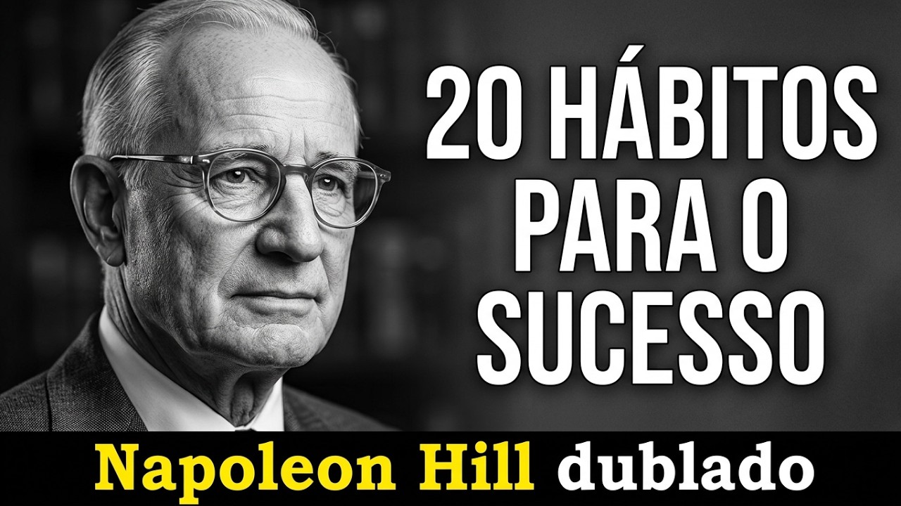 Napoleon Hill - 20 hábitos para uma atitude mental positiva (dublado)