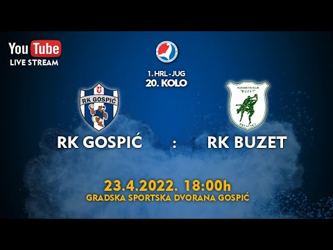21-22 20. kolo RK Gospić - RK Buzet (23.04.2022.)