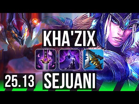 KHA'ZIX vs SEJUANI (JGL) | 11/3/13 | EUW Diamond | 25.13