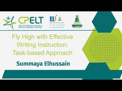 Fly High with Effective Writing Instruction  Task Based Approach