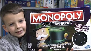 Elias und sein Monopoloy ... heute mit Voice Banking (Hasbro)