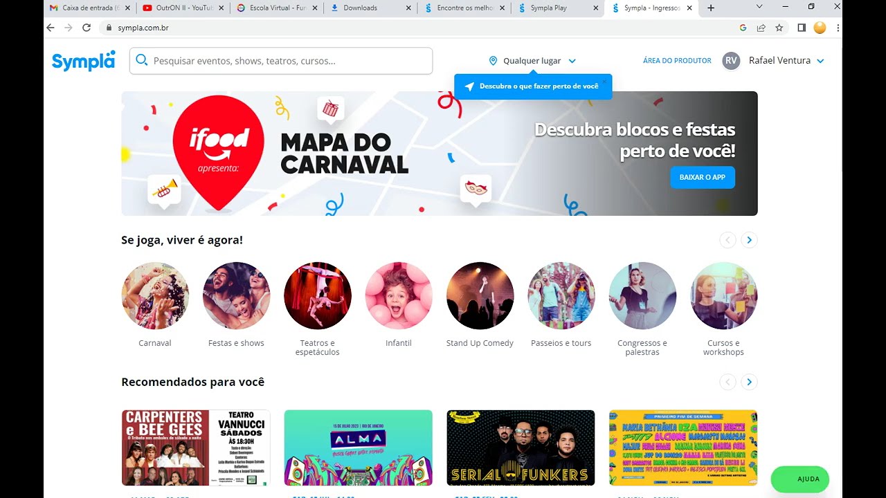 Site pra pegar Palestra com certificado gratis pra horas complementares- Palestra 5hrs e certificado