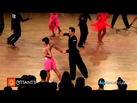 Lukas Bartunek - Katerina Hrstkova, Brno Open 2014, WDSF WO latin, 2. round - chachacha
