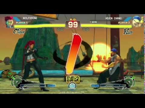 SSF4 AE: Wolfkrone (Viper) vs Hsien Chang (Yun) - NCR 9 (Top 8)