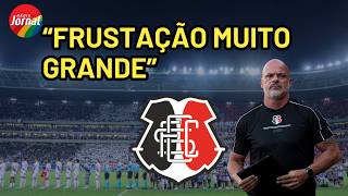 COLETIVA DE IMPRENSA COM FÁBIO CORTEZ | SANTA CRUZ 1 X 0 DECISÃO