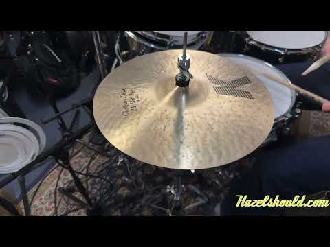 Zildjian K Custom Dark 14" Hi Hats 1010/1252g Video image 11