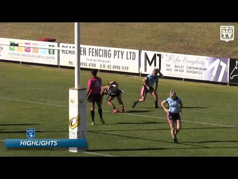 2019 Newcastle RL - Ladies Tag Round 15 Highlights - Cessnock v Nelson Bay